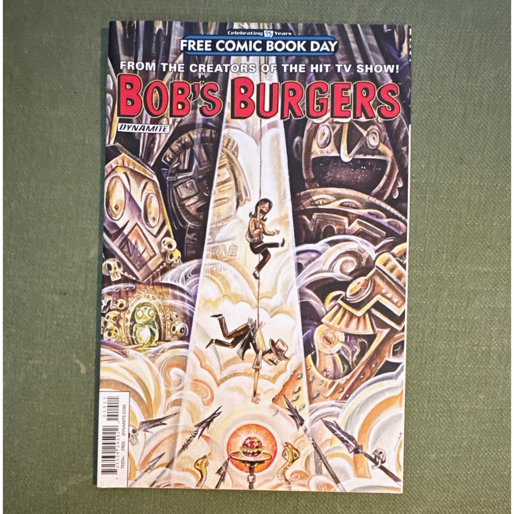 Dynamite Bob's Burgers FCBD Special Edition Comic Book Bob & Belcher Family